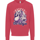 Escape the Abyss Scuba Diving Mens Sweatshirt Jumper Heliconia