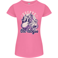 Escape the Abyss Scuba Diving Womens Petite Cut T-Shirt Azalea