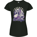 Escape the Abyss Scuba Diving Womens Petite Cut T-Shirt Black
