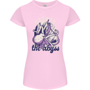 Escape the Abyss Scuba Diving Womens Petite Cut T-Shirt Light Pink