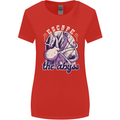 Escape the Abyss Scuba Diving Womens Wider Cut T-Shirt Red