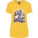 Escape the Abyss Scuba Diving Womens Wider Cut T-Shirt Yellow