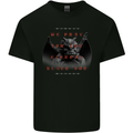 Eternal Black Sun Evil Demon Skull Gargoyle Kids T-Shirt Childrens Black