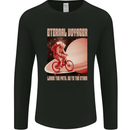 Eternal Voyager Cycling Bycycle Cyclist Mens Long Sleeve T-Shirt Black