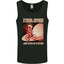 Eternal Voyager Cycling Bycycle Cyclist Mens Vest Tank Top Black