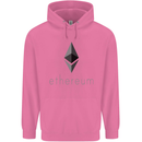 Ethereum Crypto Currency Mens 80% Cotton Hoodie Azelea