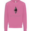 Ethereum Crypto Currency Mens Sweatshirt Jumper Azalea