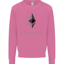 Ethereum Crypto Currency Mens Sweatshirt Jumper Azalea
