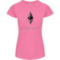 Ethereum Crypto Currency Womens Petite Cut T-Shirt Azalea