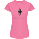 Ethereum Crypto Currency Womens Petite Cut T-Shirt Azalea