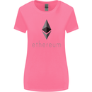 Ethereum Crypto Currency Womens Wider Cut T-Shirt Azalea