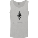 Ethereum Cryptocurrency Bitcoin Mens Vest Tank Top Sports Grey