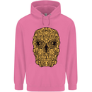 Ethnic Skull Gothic Tribal Demon Childrens Kids Hoodie Azalea