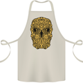 Ethnic Skull Gothic Tribal Demon Cotton Apron 100% Organic Natural