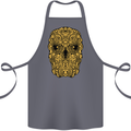 Ethnic Skull Gothic Tribal Demon Cotton Apron 100% Organic Steel