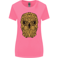 Ethnic Skull Gothic Tribal Demon Womens Wider Cut T-Shirt Azalea