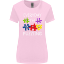 Every Day I'm Puzzling Autism Autistic ASD Womens Wider Cut T-Shirt Light Pink