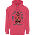 Every Day Is a Party Hustle Skull Alcohol Childrens Kids Hoodie Heliconia