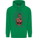 Every Day Is a Party Hustle Skull Alcohol Childrens Kids Hoodie Irish Green