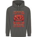Every Now & Then I Leave My Room Gamer Childrens Kids Hoodie Storm Grey