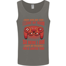 Every Now & Then I Leave My Room Gamer Mens Vest Tank Top Charcoal