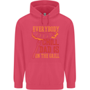 Everybody Chill Dad Is on the Grill Childrens Kids Hoodie Heliconia