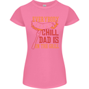 Everybody Chill Dad Is on the Grill Womens Petite Cut T-Shirt Azalea