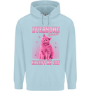Everyone Sucks Except My Cat Childrens Kids Hoodie Light Blue