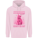 Everyone Sucks Except My Cat Childrens Kids Hoodie Light Pink