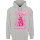 Everyone Sucks Except My Cat Childrens Kids Hoodie Sports Grey