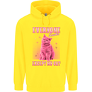 Everyone Sucks Except My Cat Childrens Kids Hoodie Yellow