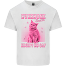 Everyone Sucks Except My Cat Kids T-Shirt Childrens White
