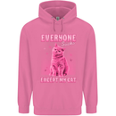 Everyone Sucks Except My Cat Mens 80% Cotton Hoodie Azelea