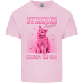 Everyone Sucks Except My Cat Mens Cotton T-Shirt Tee Top Light Pink
