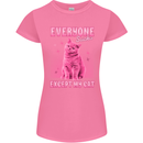 Everyone Sucks Except My Cat Womens Petite Cut T-Shirt Azalea