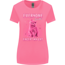 Everyone Sucks Except My Cat Womens Wider Cut T-Shirt Azalea