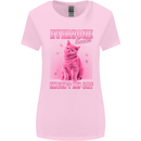 Everyone Sucks Except My Cat Womens Wider Cut T-Shirt Light Pink