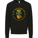 Everyone's Irish on St. Patrick's Day Beer Mens Sweatshirt Jumper Black
