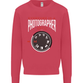 Everyone's a Photographer Until Photography Mens Sweatshirt Jumper Heliconia