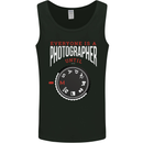 Everyone's a Photographer Until Photography Mens Vest Tank Top Black