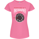 Everyone's a Photographer Until Photography Womens Petite Cut T-Shirt Azalea