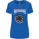 Everyone's a Photographer Until Photography Womens Wider Cut T-Shirt Royal Blue