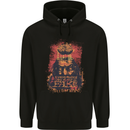 Everything is Fake Conspiracy Theory Mens Hoodie Black