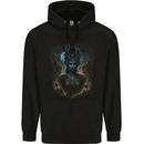 Evil Alien Sorceress Fantasy Witch Halloween Mens 80% Cotton Hoodie Black