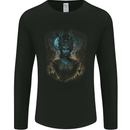 Evil Alien Sorceress Fantasy Witch Halloween Mens Long Sleeve T-Shirt Black