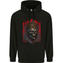 Evil Skull King Heavy Metal Rock Music Childrens Kids Hoodie Black