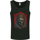 Evil Skull King Heavy Metal Rock Music Mens Vest Tank Top Black