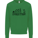 Evolution Photographer Funny Photoraphy Kids Sweatshirt Jumper Irish Green