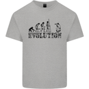 Evolution Photographer Funny Photoraphy Kids T-Shirt Childrens Sports Grey