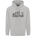 Evolution Photographer Funny Photoraphy Mens 80% Cotton Hoodie Sports Grey